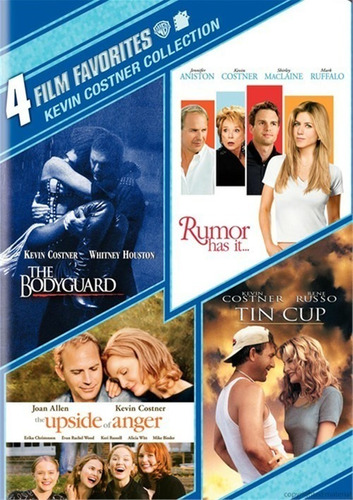 Dvd El Guardaespaldas + Tin Cup + Dicen Por Ahi / 4 Films