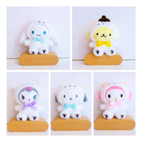 Peluche Kawaii Oso Blanco Muñeca Felpa Suave Regalo Niños