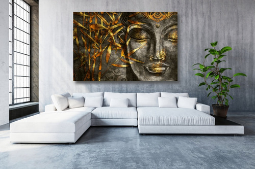 Imagen 2 de 10 de Cuadro-buda 10-moderno,decorativo,120x80cm-16k Resolución