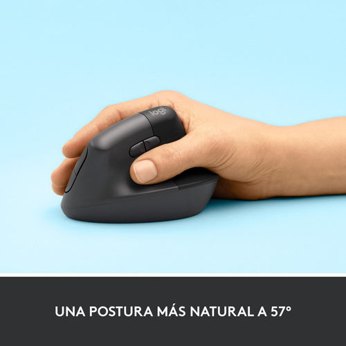 Mouse Ergonómico Logitech Lift Vertical / Confort Prolongado