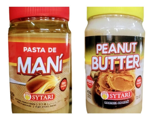 Pack Pasta Y Manteca De Mani Sytari (450gr C/u) - Dw