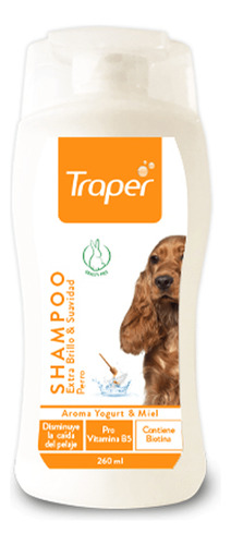 Traper Shampoo Extra Brillo Suavidad Perro 260ml