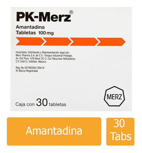 Pk Merz 100 Mg Caja Con 30 Tabletas