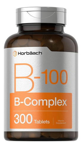 Complejo De Vitaminas B-100 300 Tabletas Horbaach