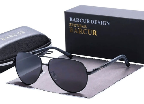 Gafas De Sol Polarizadas Hd Uv400 Barcur Bc8768 Hombre Mujer