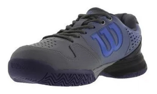Tênis Wilson K Tour Cinza E Azul Masculino Wilson