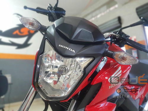 Imagem 6 de 14 de Honda Cb 250 Twister Vermelho 2016