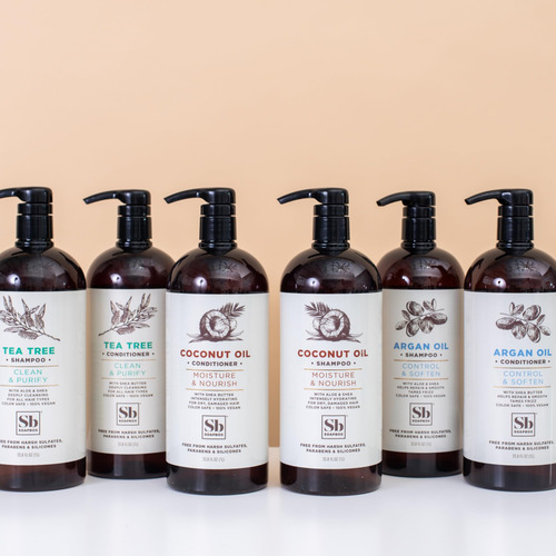 Conjunto De Shampoo E Condicionador Soapbox Argan Volumizing