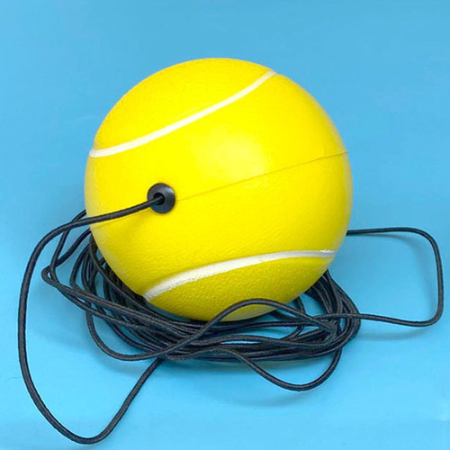 W 6 Pelota De Entrenamiento De Tenis Elástica Con