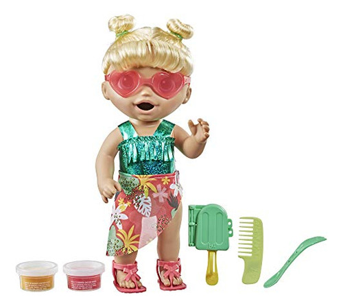 Baby Alive Sunshine Snacks Doll, Eats And Poops, C3x9h