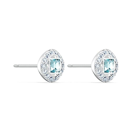Aretes Para Mujer Con Cristales Azules