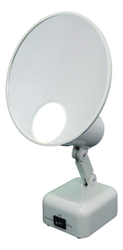 Espelho De Aumento Floxite 15x Supervision Com Luz De 6,5 Po