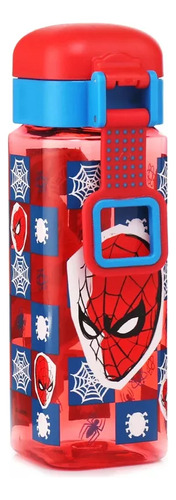 Stor Safety Look de 550mL botella de Spiderman roja