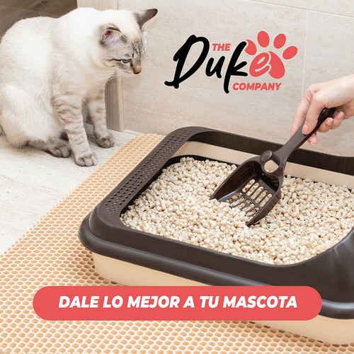 Arena Para Gato 20 Kilos Duke Bentonita Aglutinante Lavanda