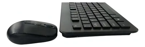 Combo De Teclado Y Mouse Inal mbrico Novotek Color Del Mouse Negro