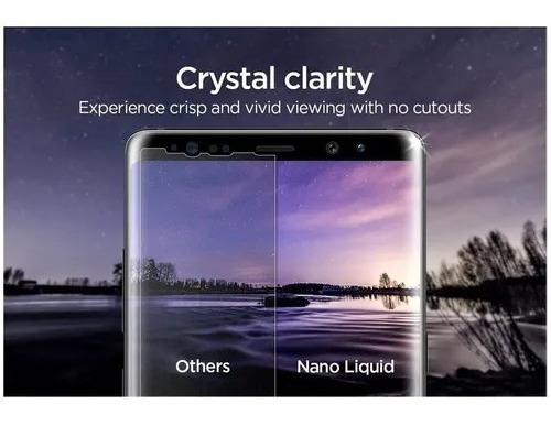 Imagen 4 de 5 de Protector De Pantalla Spigen Glas.tr Nano Liquid - Universal