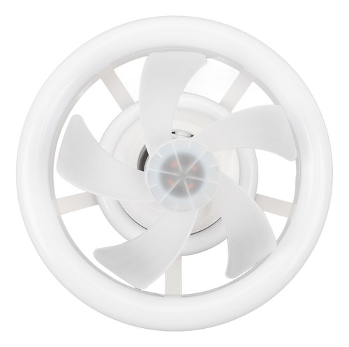 Ventilador Led De Techo Inteligente, Brillo Ajustable En 3 C