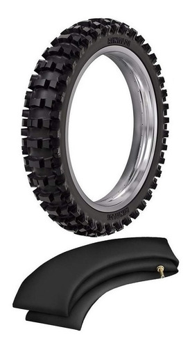 Kit Pneu Yz 250f Cr 125 100/90-19 57m Sr39 Rinaldi + Camara