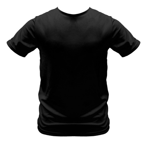 Playera Tallas Extra Negra Para Sublimar