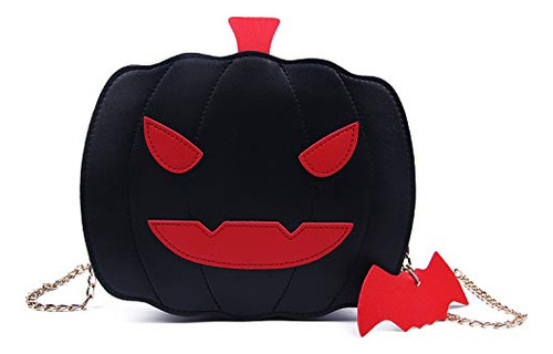 ¡kuang! Mujer Calabaza Bolso De Hombro Novedad Devil Zgc2g