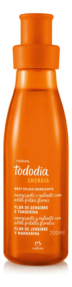 Flor De Gengibre E Tangerina Body Splash Feminino 200ml