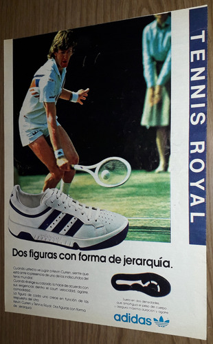 P582 Clipping Publicidad Zapatillas Adidas Año 1986 (Usado)