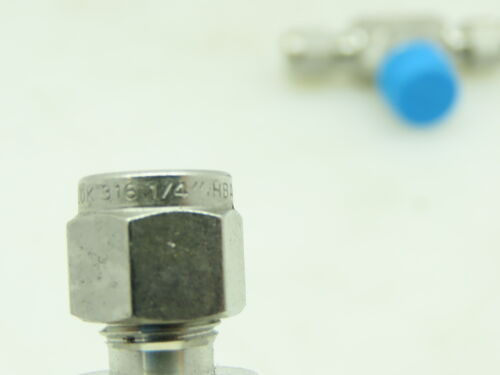 Hy-lok 316 Male Branch Tee Compression Fitting 1/4 Tube Ssc