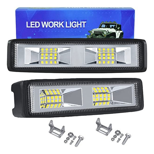 Barra Recta De Luz Led Para Carro 48w 12v Ip67