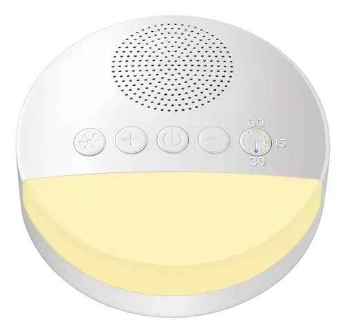 Aparelho De Som Bebês Ninar Relaxante Dormir Para Quarto Amarelo - Imagem 1