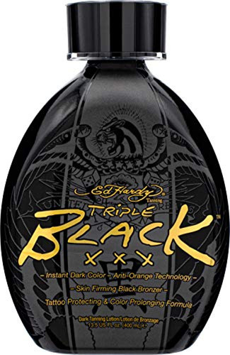 Bronceadores Ed Hardy Black Xxx Loción Bronceadora Instantán