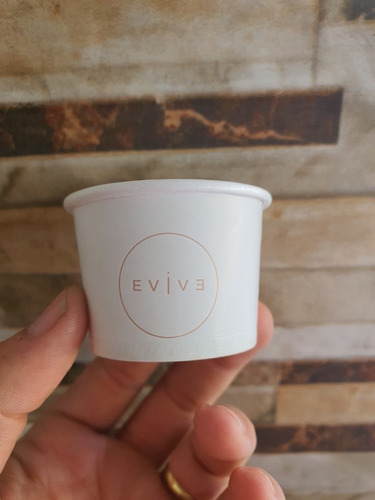 2000 Potes Papel Para Sorvete E Açaí 50 Ml Personalizados