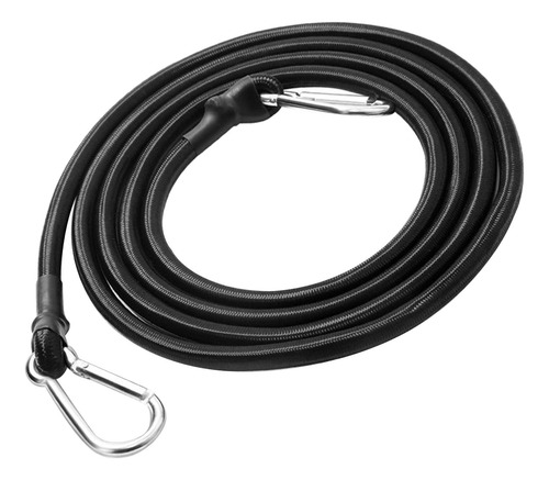 Cuerda Elástica Resistente Con Correas Móviles 2m 2m Negro
