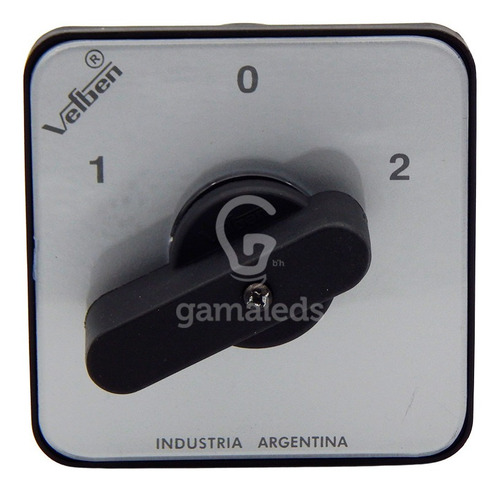 Imagen 2 de 7 de Interruptor Conmutador Tripolar + Neutro Vefben 45a Embutir