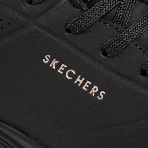 Imagen 8 de 8 de Tenis Skechers Uno Stand On Air - Negro - Dama - 73690/bbk