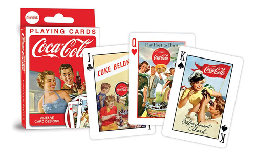 Masterpieces Family Games Coca-cola Vintage Ads - Baraja D