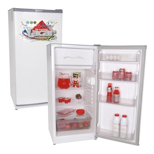 Heladera Lacar 230 Litros Con Freezer 2 Puertas - Industria Nacional - Garantia Oficial En Todo El Pais