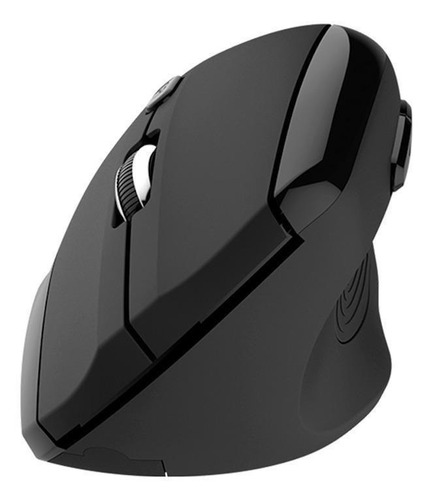 Imagen 1 de 6 de Mouse vertical inalámbrico Klip Xtreme EverRest KMW-390 negro
