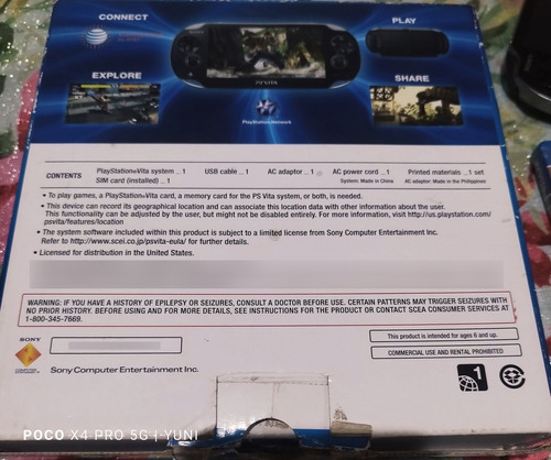 Playstation Vita, Con Dos Juegos Incluidos