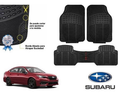 Tapetes Uso Rudo Negros Rd Subaru Legacy 2018