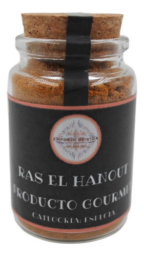 Ras El Hanout, Especia Premium, En Frasco De Vidrio