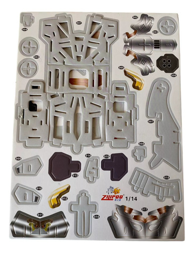 Puzzle 3d Robot King Kong Aircraft Carrier Sh-002 Zilipoo
