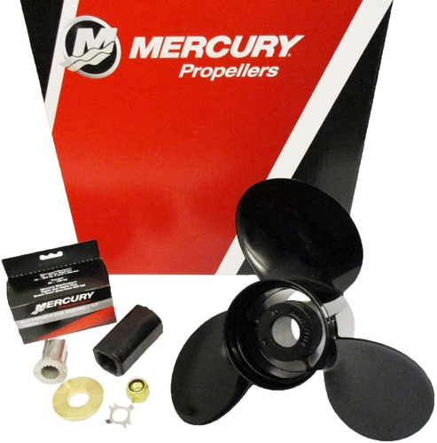Helice Mercury Black Max 14 1/2 Paso 19 Aluminio 130/250 Hp 