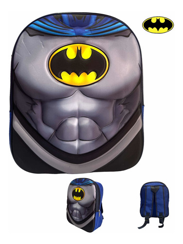 Mochila Batman Ironman Preescolar Jardin Colonia Club Unicas