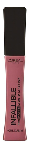 Lápiz labial Loreal Paris Infallible Pro Matte Liquid Color 372 Petal Potion