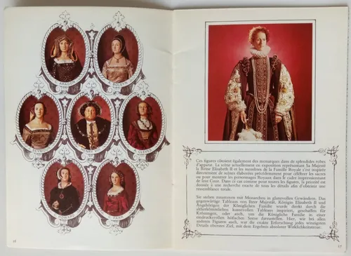 Madame Tussaud's Museo Cera Londres En Alemán Francés Libro (Usado)