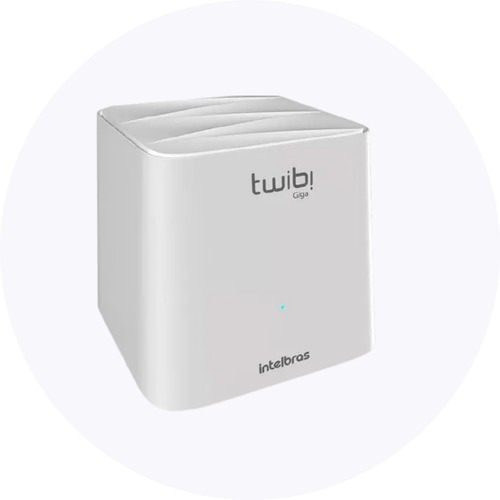 Imagem 2 de 6 de Roteador Com Wifi Intelbras Twibi Giga+