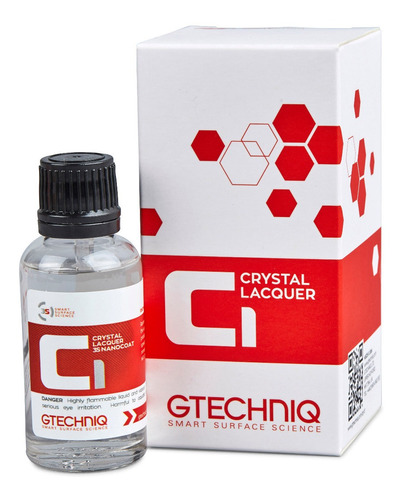 Gtechniq C1 Crystal Lacquer - Recubrimiento Cerámico 50ml 7h