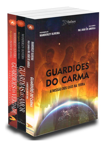 Trilogia Wanderley De Oliveira - Espíritos Do Bem: Não Aplica, De Médium: Wanderley Soares De Oliveira / Ditado Por: Espíritos Diversos. Editorial Dufaux, Tapa Mole En Português, 2021