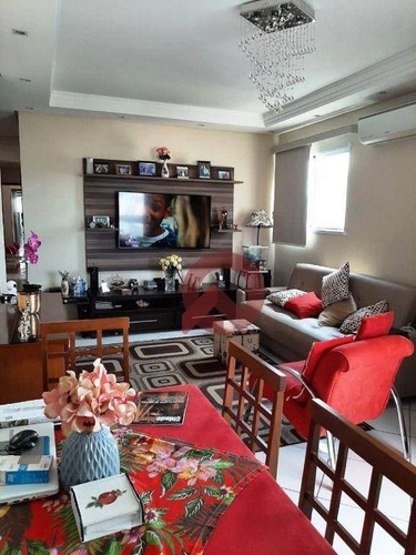 Imagem 9 de 24 de Apartamento Com 3 Dormitórios À Venda, 90 M² Por R$ 420.000 - Vila Guilhermina - Praia Grande/sp - Ap3549