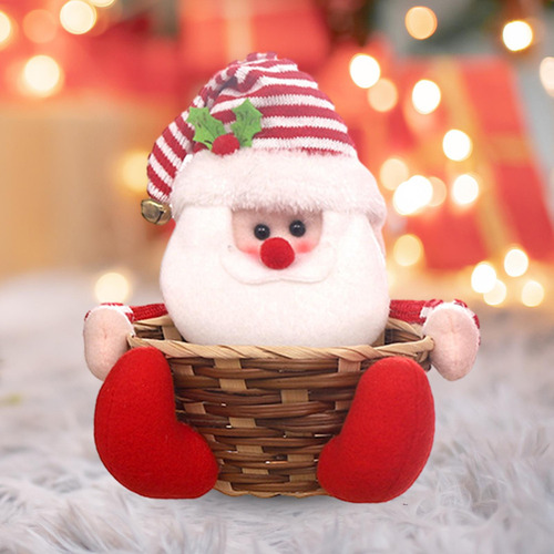 Cesta De Navidad 2023 Cesta De Centro De Mesa Navideña